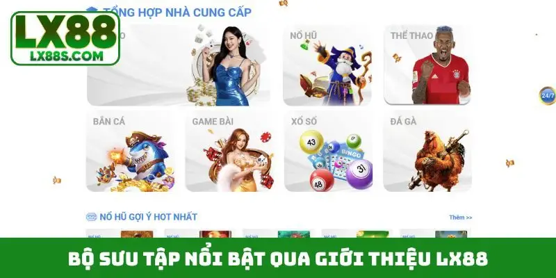 Bộ sưu tập nổi bật qua giới thiệu LX88