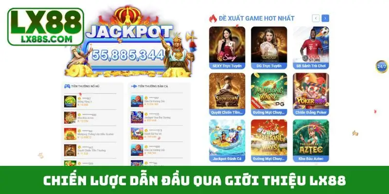 Chiến lược dẫn đầu qua giới thiệu LX88