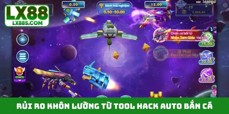 Rủi ro khôn lường từ tool hack auto bắn cá